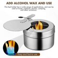 thumbnail image 5 of 10-Pack Stainless Steel Chafing Dish Fuel Holders with Covers, Durable and Reusable Chafing Fuel Holder Set, 5 of 5