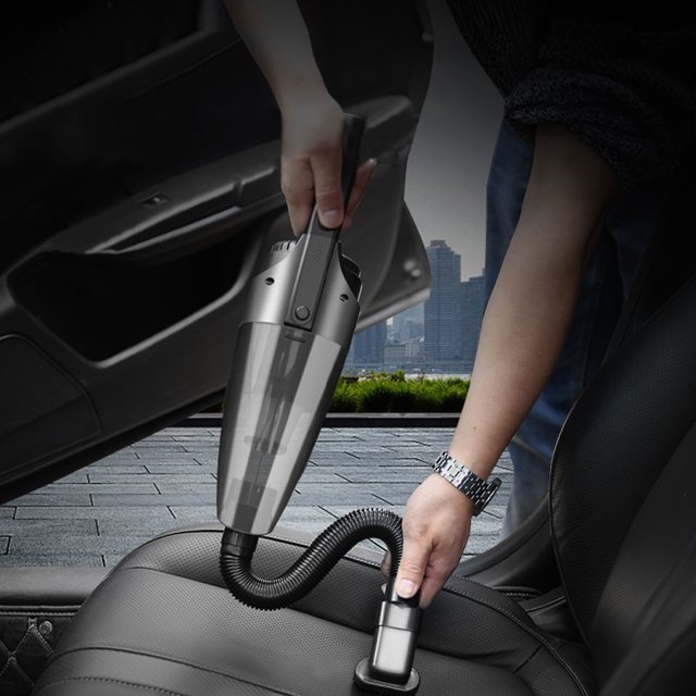 Up to 65% Off SMihono Vacuum Cleaner USB Portable Handheld Vacuum With Washable Filter, 120W High Power, Quick Cleaning For Car, House & Office
