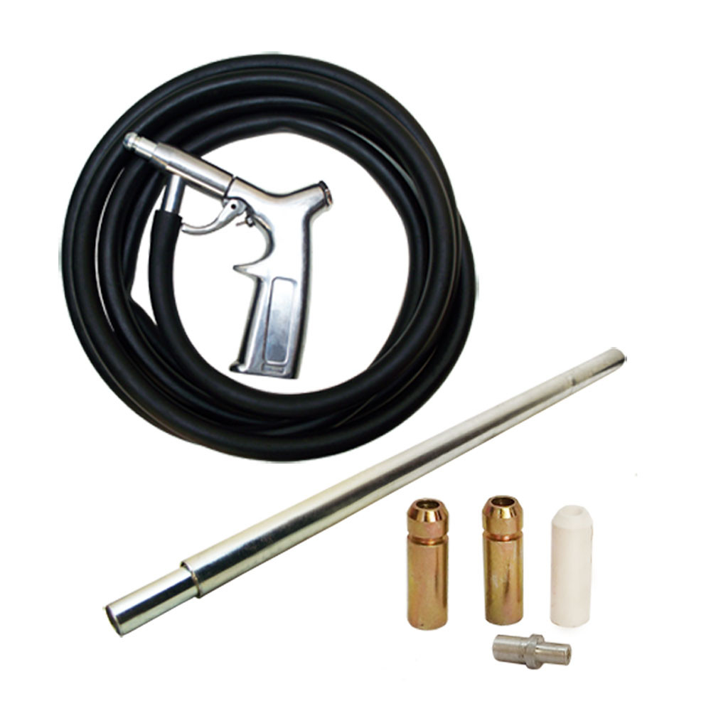 Air Sand Blaster Kit w/ Nozzles Blasting Gun Tubes Sand Pick Up Blaster