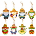 thumbnail image 1 of Less Than 5 Hangs Mexico Theme Hanger Mexico Carnival May 5th Party 8pcs Atmosphere Decoration Hanger, 1 of 4