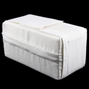 WALFRONT Women & Men Knee Sponge Pillow Cushion, Ankle Knee Leg Sleeping Aid Support Pain Relief Soft Cotton Pad (White)
