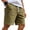 AU21-Khaki, variant on Men'S Casual Waffle Shorts Lightweight Elastic Waist Drawstring Summer Beach Big And Tall Bermuda Shorts Khaki 2XL