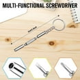 thumbnail image 4 of EIMELI Precision Screwdriver Set 0.6-2.0mm High Hardness Steel Micro Cross Screwdriver Kit Metric Flat Head Screwdriver for Watch Eyeglasses Jewelry Work Electronics Repair, 4 of 11
