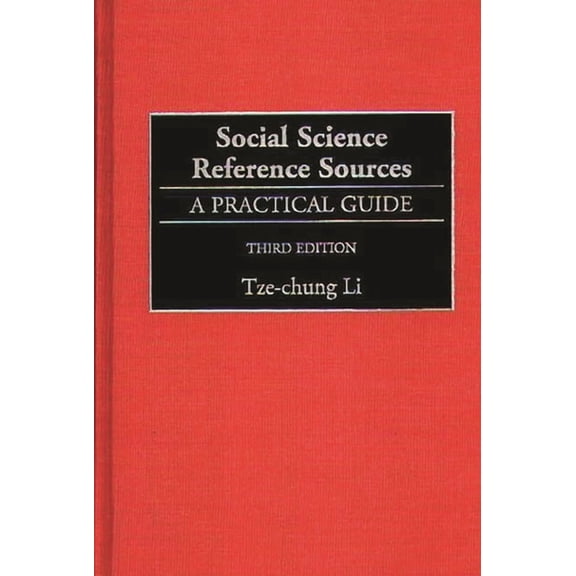 Social Science Reference Sources, (Hardcover)