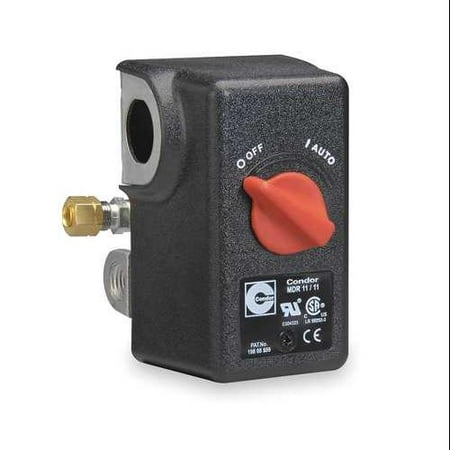 Condor Usa, Inc 11GC2E 100/125 psi Pressure Switch, (Best Way To Attach Pressure Switch)