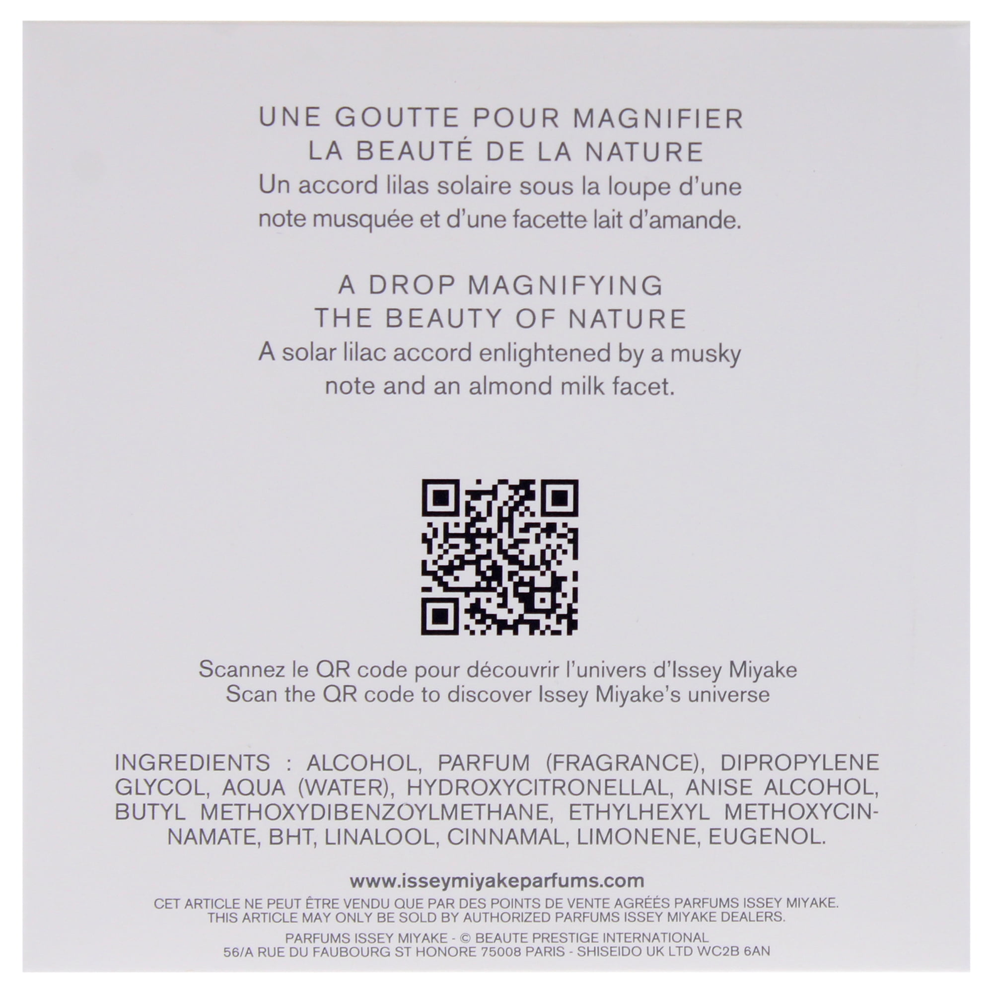 Issey Miyake A Drop D'Issey Eau De Parfum Spray 50ml/1.7oz