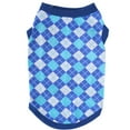 thumbnail image 1 of Camisas para mascotas, Cerdo para mascotas Primavera Verano Camisas de verano para mascotas Camisas con rombos para mascotas Probadas y confiables, 1 of 8