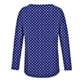 thumbnail image 5 of MEICHEN Womens Fall Casual Tops Long Sleeves Crewneck Printed T Shirts Loose Comfy Going Out Tee Shirts, 5 of 5