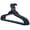 Black, variant on Better Homes & Gardens 30-Pack Gray Velvet Non-Slip Clothes Hangers