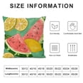 thumbnail image 5 of Happy Sweet Summer Time Decorative Throw Pillow Cover, , ade Sofa, 5 of 5
