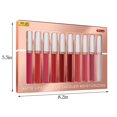 thumbnail image 3 of CozyQx Liquidation! Rouge à Lèvres Longue Tenue Non Collant Imperméable Gloss Longue Durée 10 Pcs Rouge à Lèvres, 3 of 3