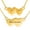 Gold, variant on Heart with Heart Cremation Jewelry for Ashes Urn Necklace Lockets for Human Ashes Pendent for Ashes and Chain