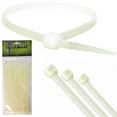 thumbnail image 5 of 100PC 8 Inch Cable Ties Heavy Duty 30 lbs Nylon Plastic Wrap Zip Ties Cord Clear, 5 of 6