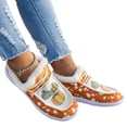thumbnail image 2 of EKVAHL Womens Winter Cozy Shoes Halloween Print Low Top Flat Cotton Shoes Non-Slip Outdoor Soft Warm Home Shoes, 2 of 6