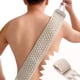 thumbnail image 1 of Revitalizador de piel, exfoliante de espalda, diseño de doble cara para ducha, material de poliéster suave, herramienta de baño multiusos, fácil de secar y lavar (84 cm), 1 of 5