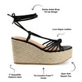 thumbnail image 2 of Journee Collection Womens Catalinn Tru Comfort Foam Espadrille Platform Sandals, 2 of 6