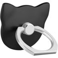 thumbnail image 1 of Soporte para teléfono móvil, soporte universal con forma de anillo para dedo para teléfono inteligente, soporte con forma de gato para iPhone XS X 8 7 6 6S 5 5C 5S, tableta Samsung Galaxy, 1 of 5