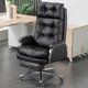 thumbnail image 5 of Leather Vanity Office Chair Portable Throne Modern Makeup Luxury Conference Office Chair Comfortable Mobilya Home Furniture My Lux Decor Round, 5 of 30