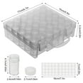 thumbnail image 6 of 30 Slots Bead Organizer Box, Diamond Painting Storage Containers, Bead Storage Containers Plastic Diamond Painting Art Accessories Boxes Small Clear Embroidery Box for Craft Rhinestones Beads(1 Pack), 6 of 6