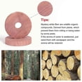 thumbnail image 5 of 24-Pack Cedar Rings for Hangers, Cedar Blocks for Clothing Storage, Natural Aromatic Cedar Wood for Wardrobes and Drawers, 5 of 5