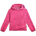 thumbnail image 6 of RBX Girls Legging Set - 2 Piece Quarter Zip Sherpa Pullover Sweatshirt & Kids Yoga Pants (7-16), 6 of 7