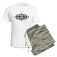 thumbnail image 5 of CafePress - Bride Old West Women's Light Pajamas - Women's Short Sleeve Print T-Shirt and Pants Light Cotton Pajama Set, 5 of 7