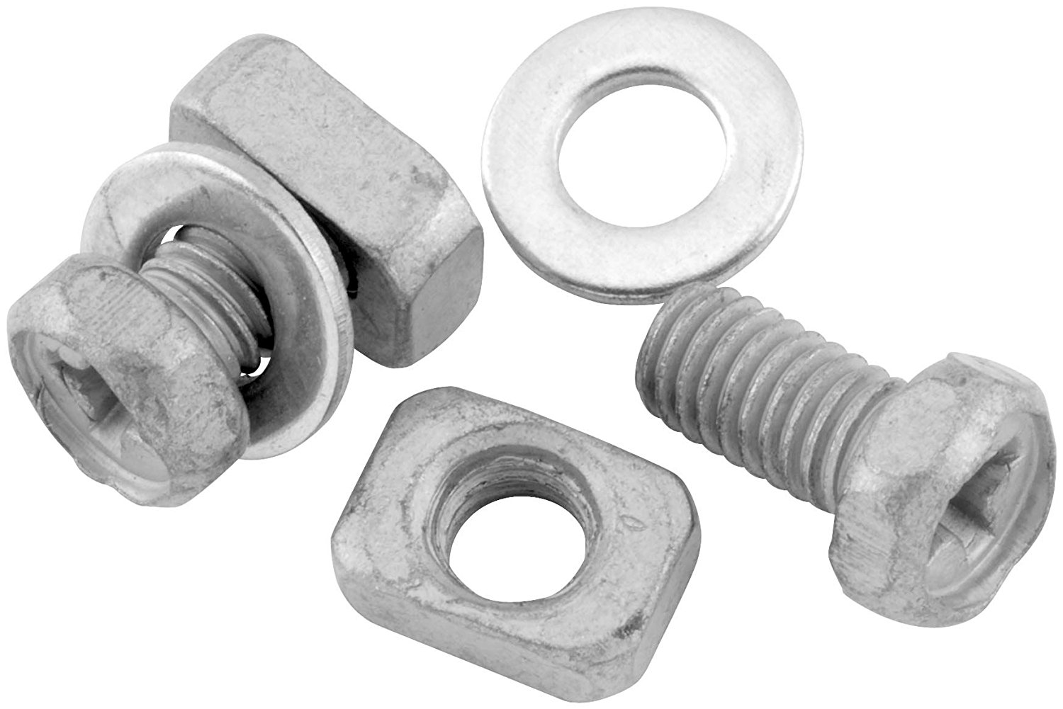 Battery Bolt 5x10mm Bolt/Rectangle Nut (2 Sets) B03, Replacement