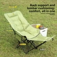 thumbnail image 3 of Folding Camping Chairs, Camping Lounge Chair with Detachable Footrest Adjustable Backrest, Portable Folding Chair, 3 of 10
