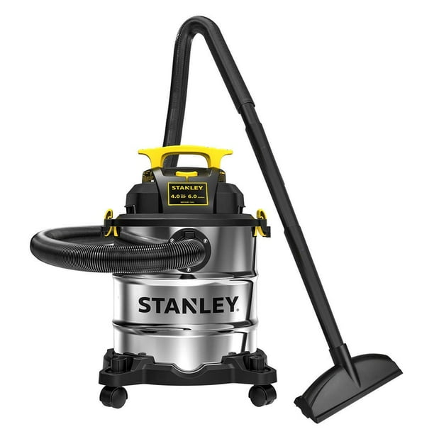 Stanley 4 HP - Aspiradora en seco y húmedo