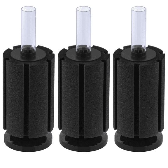 3pcs Aquarium Bio Sponge Filter up to 20 Gallons, Shrimp and Small Fish Foam Filter for Fish Tanks