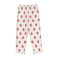 thumbnail image 4 of Xecao Strawberry Women's Straight Lounge Pajama Pants: The Epitome of Relaxed Sleepwear, 4 of 9