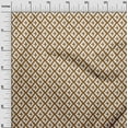thumbnail image 3 of oneOone Cotton Poplin Brown Fabric Abstract Diy Clothing Quilting Fabric Print Fabric By Yard 56 Inch Wide, 3 of 4