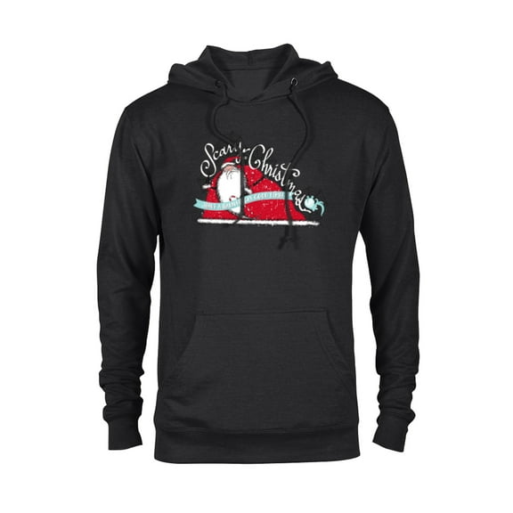 Disney Nightmare Before Christmas Sandy Claws - Pullover Hoodie for Adults - Customized-Black