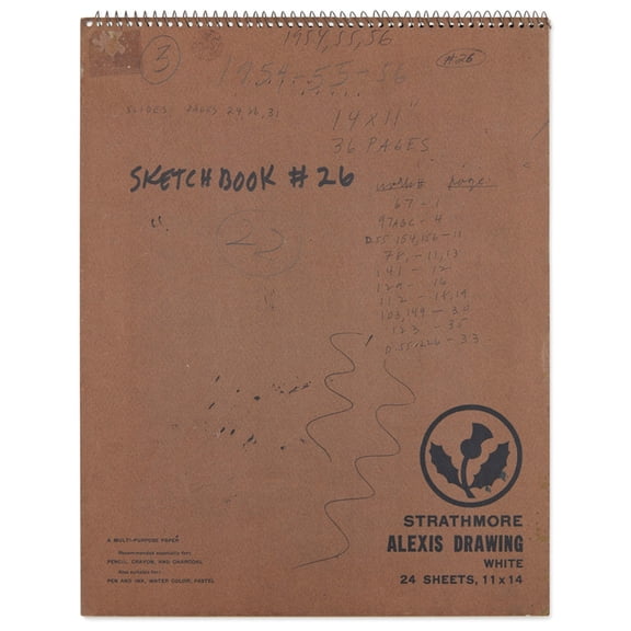Ellsworth Kelly: Sketchbook #26: Limited Edition, (Spiral-Bound)