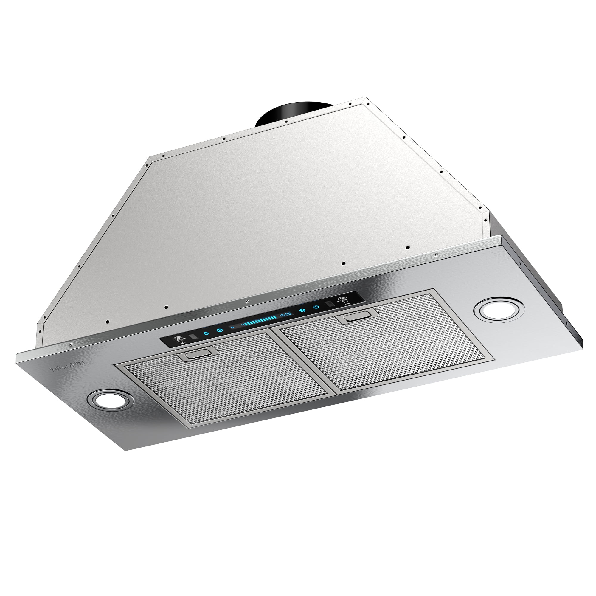 HisoHu Insert Range Hood 30 Inch / 36 Inch, 900 CFM with Ducted