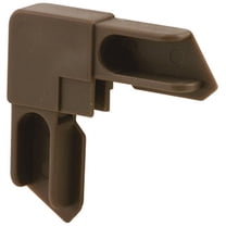 PL 14313 0.38 in. Aluminum Window Frame Corner  Bronze