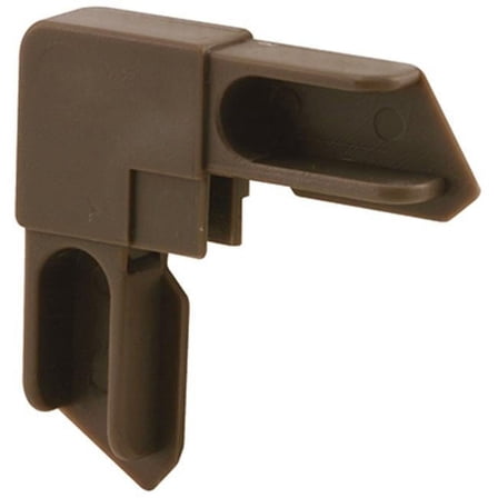 PL 14313 0.38 in. Aluminum Window Frame Corner  Bronze