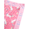 thumbnail image 3 of Sweet & Sassy Girls Pajama Set Super Soft Sleep Shirt and Pajama Pants Scrunchie 4 Piece, 3 of 7