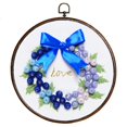 thumbnail image 1 of Embroidery Kit Ribbon Simple Embroidery Set Flower Embroidery for Beginner, 1 of 10