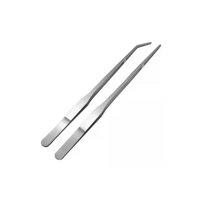 2 Pcs Pince de Cueillette de Nourriture Pince d'Alimentation pour Aquarium Reptile Maison Animal de Compagnie