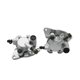 thumbnail image 3 of 1 par de pinzas de freno de motocicleta yuxing Para ATV Grizzly 600 660 1998-2008 color plata, 3 of 5