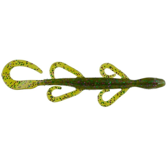 Big Bite Baits 6 inch Pro Lizard Soft Plastic (Watermelon Candy)