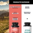 thumbnail image 3 of Omega 3 Capsulas Salmon Oil | Ácido Eicosapentaenoico (epa) Y Ácido Docosahexaenoico (dha)| Aceite De Pescado | Aceite Noruego - Omega 3 Platinum - Vitaminas Mujer / Hombre - (180 Caps), 3 of 6