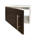 thumbnail image 4 of Gabinete Flotante para Baño con Llave Monomando Y Ovalín (Blanco/WENGUE) DECOMOBIL GABINETE DE ALMACENIMIENTO, 4 of 5