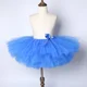 thumbnail image 3 of Falda tutú azul real para niñas, faldas mullidas para niñas, tutús de ballet para danza, minifalda de tul para niñas pequeñas, 3 of 5