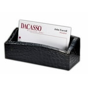 Black Crocodile Embossed BusIndia - INess Card Holder