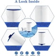 thumbnail image 4 of Hot Tub Filter 303279 Replaces Filbur FC2402, 5CH37, PFF42TCP4, 78460 2 Pack, 4 of 5