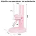 thumbnail image 2 of Botella de Agua para Hámster, Antigoteo, para Cobayas, con Soporte Ajustable, Dispensador de Agua A Prueba de Fugas, Color Rosa., 2 of 5