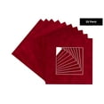 thumbnail image 2 of Blaze Suede Acid Free 20x20 Picture Frame Mats with White Core Bevel Cut for 16x16 Pictures - Fits, 2 of 3