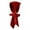 A-Red130, variant on Bibifish Women'S Scarf Solid Color Knitted Head Scarf Stylish Tie Knot Design Ribbed Knit Texture Scarf Trendy Winter Scarf For Ladies